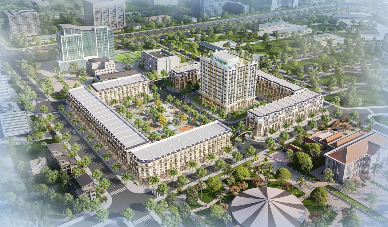 Phối cảnh dự án D’. Metropole Hà Tĩnh tại TP. Hà Tĩnh, Hà Tĩnh