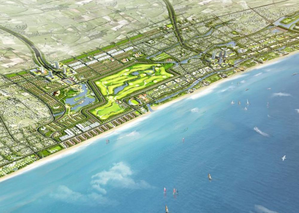 Phối cảnh dự án Hoa Tiên Paradise tại Nghi Xuân, Hà Tĩnh