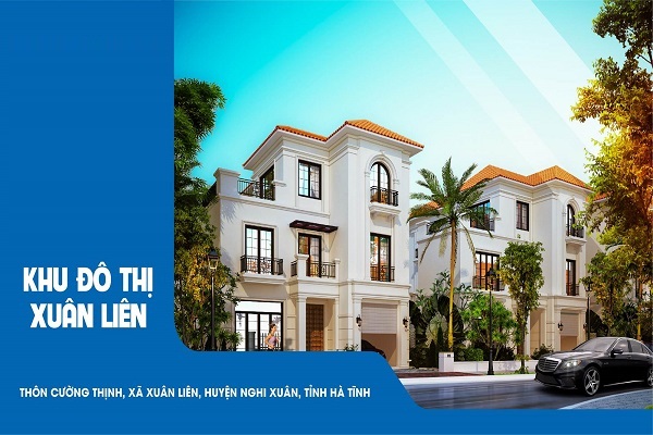 Phối cảnh dự án Khu đô thị Xuân Liên tại Nghi Xuân, Hà Tĩnh